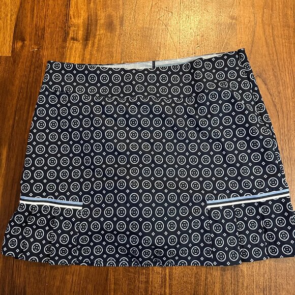 Golftini Performance Side Pleat Skort 18" | Full Circle Size 10 - Picture 5 of 5